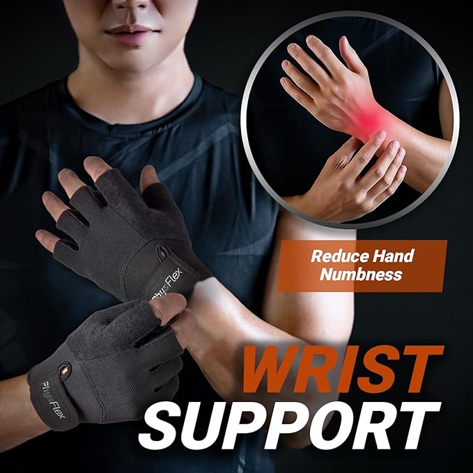 Workout Gloves for Men & Women - Weight Lifting & Gym Gloves with Enhanced Grip, Wrist Support & Palm Protection - Fitness, Training, Crossfit, Cycling & Exercise