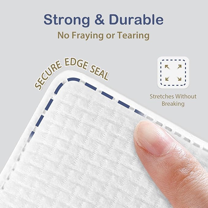 Ourmed Life Large Cotton Pads for Face, Soft & Lint-Free Cotton Rounds with Pressed Seam Design, Durable Facial Cleansing Squares for Face, Ideal Makeup Remover Pads, 3x3 Inch, 120 Count