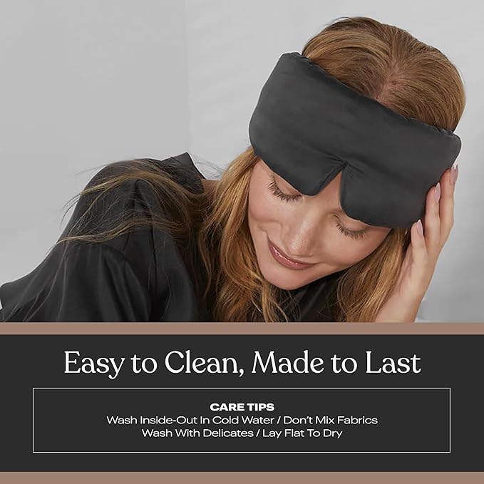 Lunya Men's Washable Silk Sleep Mask