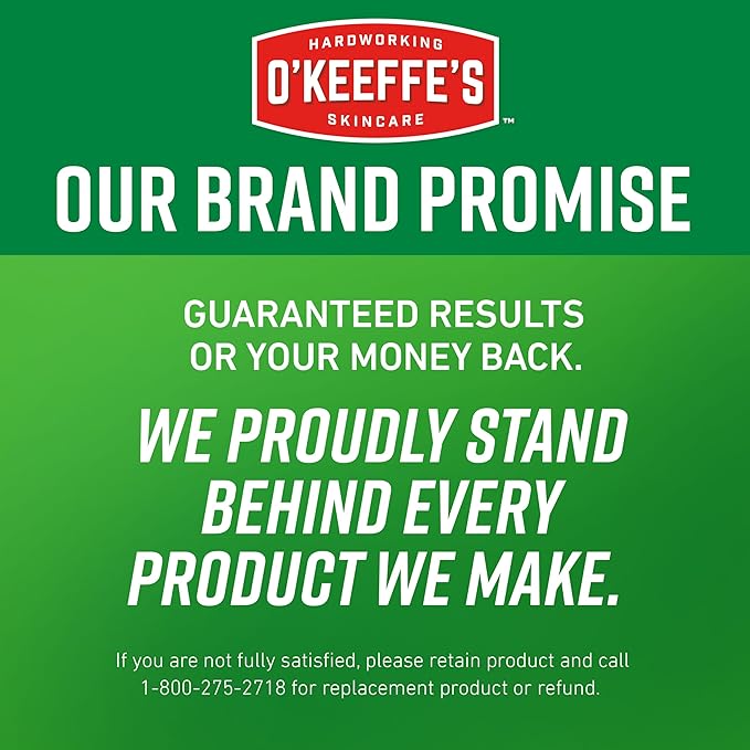 O'Keeffe's Working Hands Hand Cream for Extreme Dryness - 1 oz Tube (3 Pack) - Repairing Skincare for Cracked, Dry Hands
