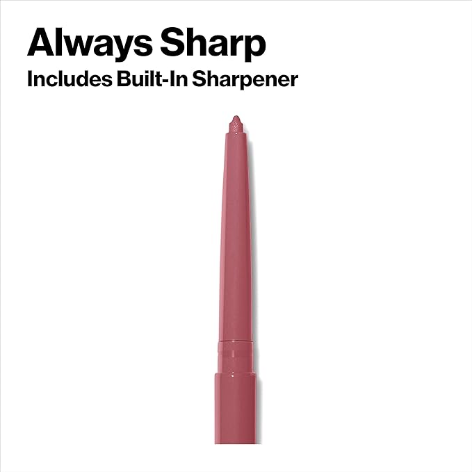 Revlon Lip Liner, Colorstay Lip Makeup with Built-in-Sharpener, Lip 01 oz