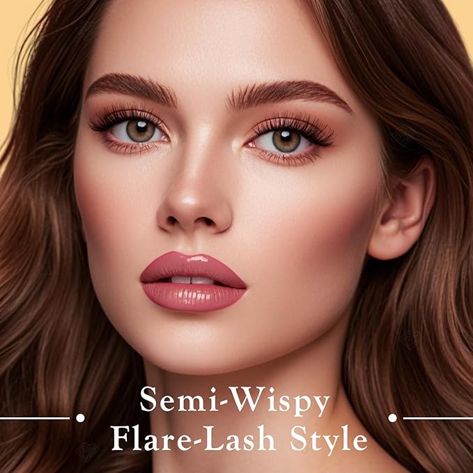 Eyelashes Cat Eye Strip Lashes Natural Look Short False Cateye Lash 14 Pairs Clear Band Fake Mink Eyelash Fluffy Pestañas Postizas Naturales