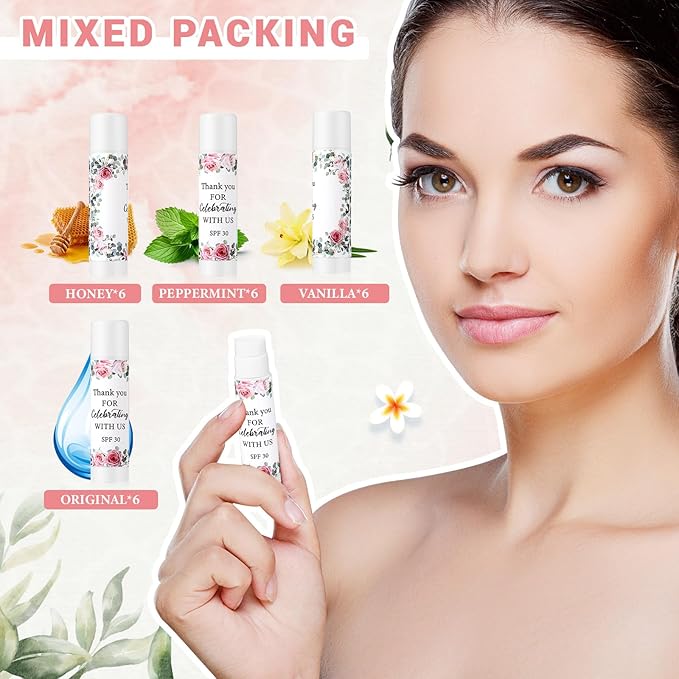 48 Pack SPF 30 Sunscreen Lip Guest