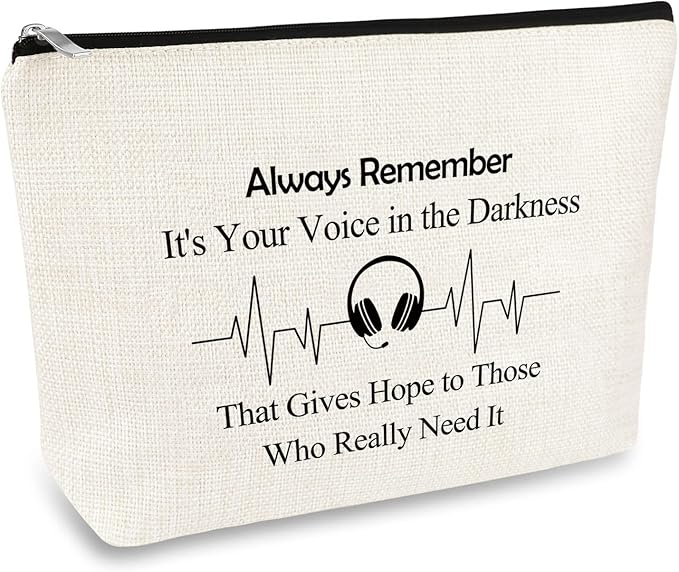 911 Dispatcher Gift Makeup Bag 911 Dispatcher Appreciation Gift 911 Operator Gift Cosmetic Bag Birthday Christmas Thanksgiving Gift for 911 Dispatcher EMT Emergency Dispatcher Travel Cosmetic Pouch