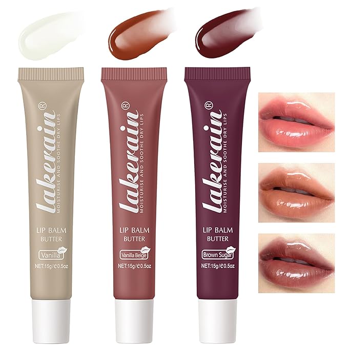 Lip Butter Balm, Day/Night Hydrating Lip Oil