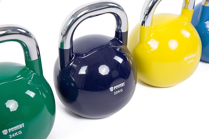 Competition Kettlebell|Premium Quality Coated Steel|Ergonomic Design|Great for Weight