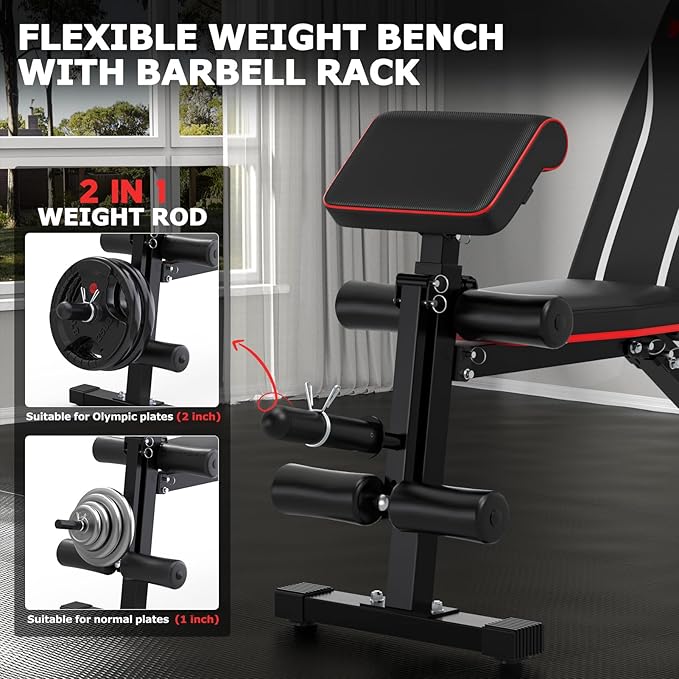 Adjustable Weight Bench 800LBS
