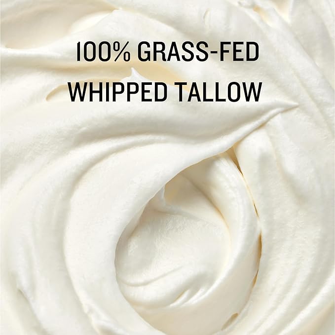 Ancient Paths Whipped Tallow (9oz) - Grass-Fed, 100% Natural Beef Tallow Moisturizer - Large Size Face & Body Moisturizer for Women, Men & Kids - Fragrance & Preservative-Free - Small Batch USA Made