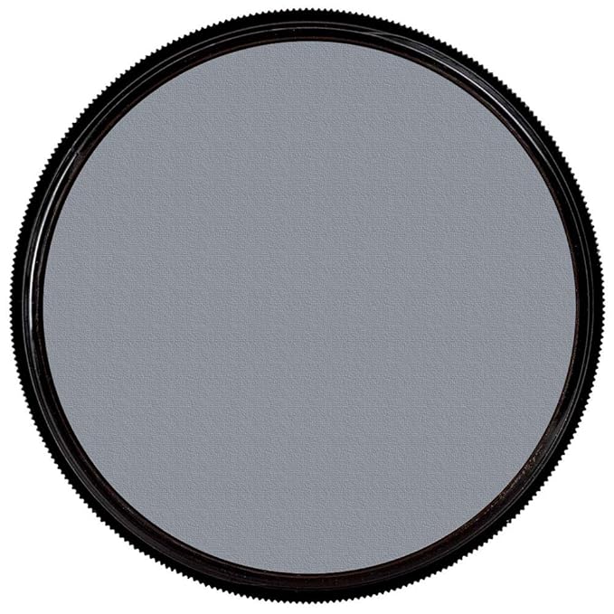 Mehron Makeup StarBlend Cake Makeup | Wet/Dry Pressed Powder | Powder Foundation | Light Grey Face Paint & Body Paint 2 oz (56g)