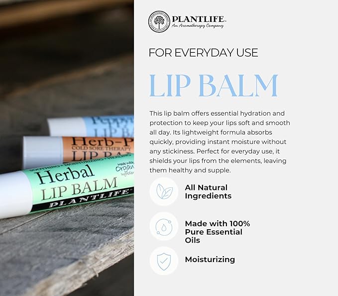 Plantlife Lavender Lip Balm - Organic California
