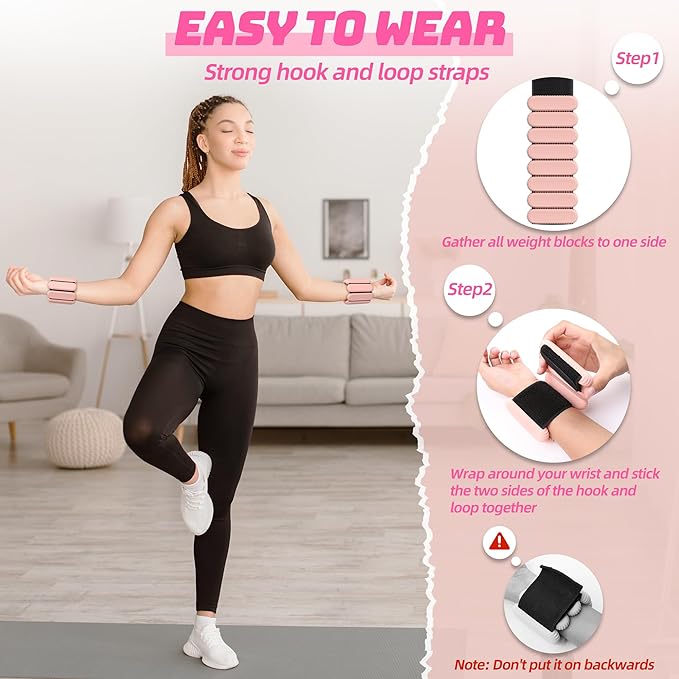 Ankle Weights for Women 2 Lbs 2 (1 (1 Lb