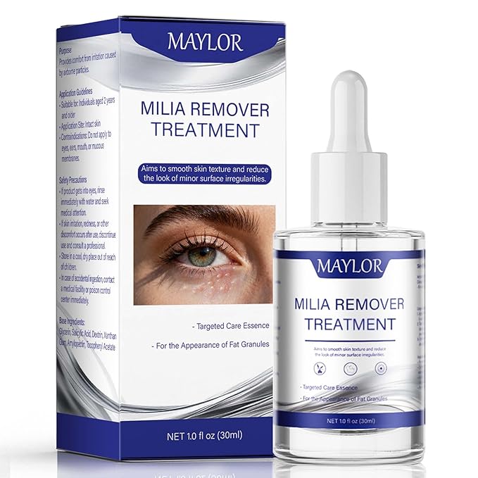 Gentle Exfoliating Serum for Smooth Skin - With Salicylic Acid & Natural Extracts - Daily Face & Under Eye Care (1)