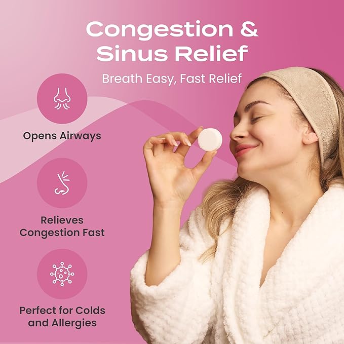 Body Restore Shower Steamers Aromatherapy 15 Pack – Valentines Day Gifts for Her and Him, Birthday Gifts for Women and Men, Relaxation, Stress Relief, Self Care, Bath Bombs – Rose