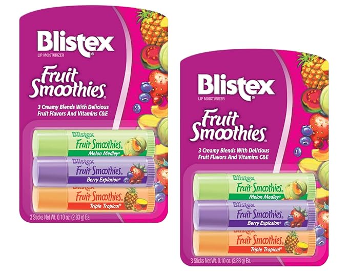 Blistex Fruit Smoothies Lip Moisturizers 3