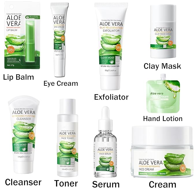 9Pcs Skin Care Products Set, Skin