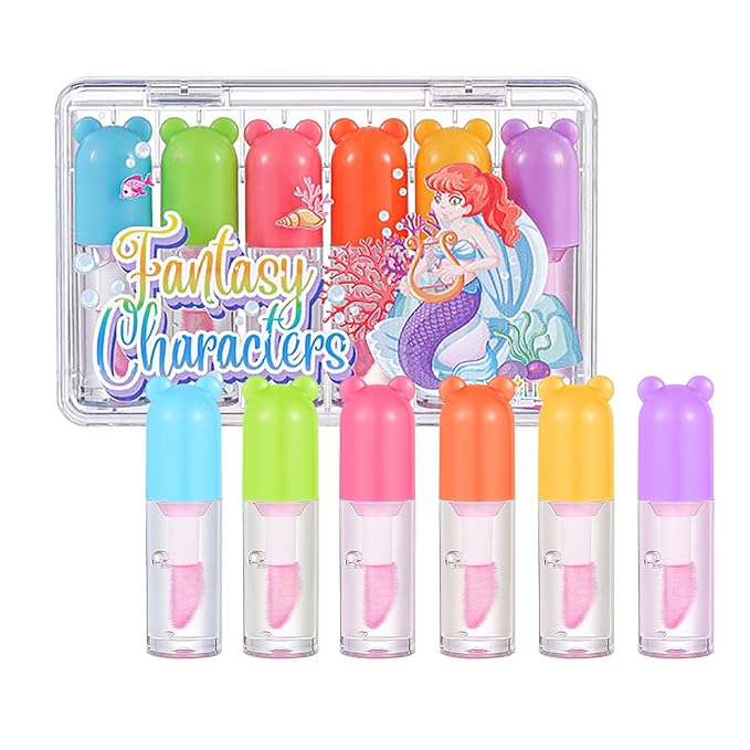 Lip Oil Tinted, Joyeee 6pcs Moisturizing Lip Glow Moisturizing