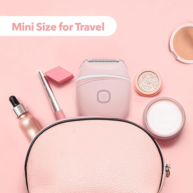 Women Electric Shaver, Rechargeable Wet and Dry Use Electric Razor for Women, Body Hair Trimmer for Bikini Underarm Leg Arm Body Face Private Area