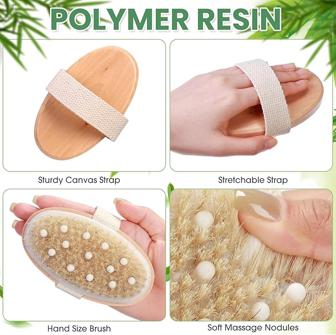 Gejoy 10 pcs dry brushes