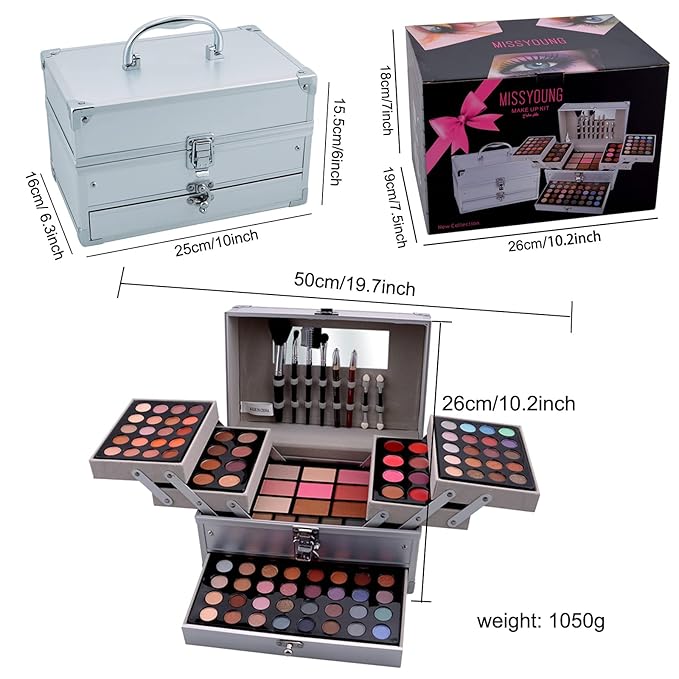 All-in-One Makeup Gift Set Carry All
