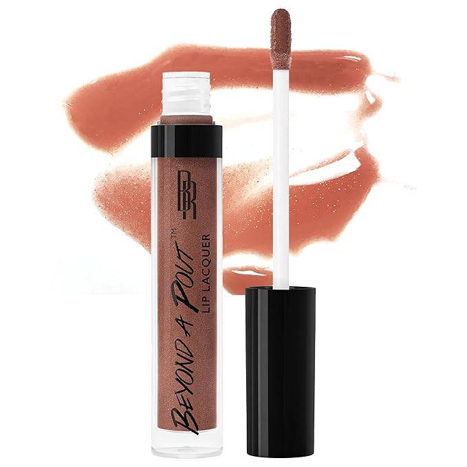 Black Radiance Beyond A Pout Lip Lacquer Lip Gloss, Extra Hot