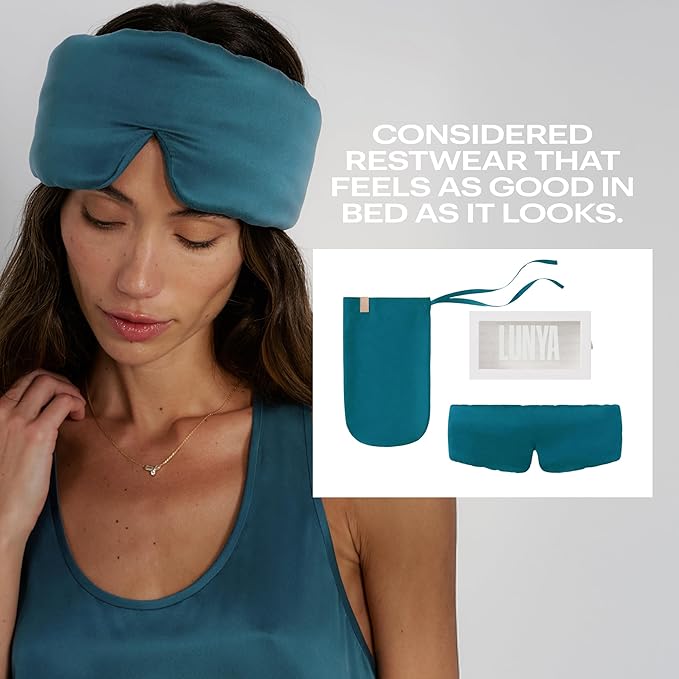 Lunya Men's Washable Silk Sleep Mask