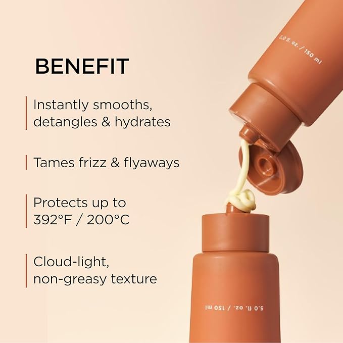 AYUNCHE Enrich Bonding Leave-In Cream 5.0 fl oz – K-Beauty Bond Repair Treatment, 392°F Heat Protection, Split Ends Care, Frizz Control & Hydrating Formula for Soft, Silky, Fine, Dry & Damaged Hair