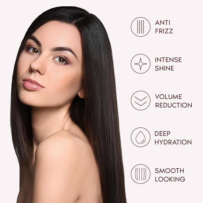 I Belli Capelli Ravenna Hair Straightening Kit – Repair Hair B-tox & Aloe Vera Mask – Intense Hydration & Shine – Formaldehyde-Free B-otox Hair Treament For All Hair Types (2-Pack)
