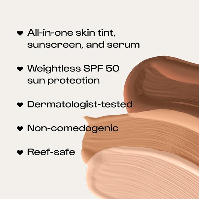 Alleyoop Sunsational Tinted Moisturizer SPF 50 for Face Broad Spectrum – 100% Mineral Face Sunscreen with Jojoba, Hydrating & Soothing Tinted Sunscreen, Vegan & Cruelty-Free (Shine)