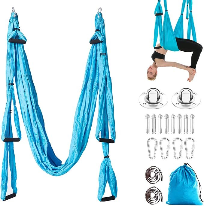 Aerial Yoga Swing Set Trapeze Yoga Hammock Kit