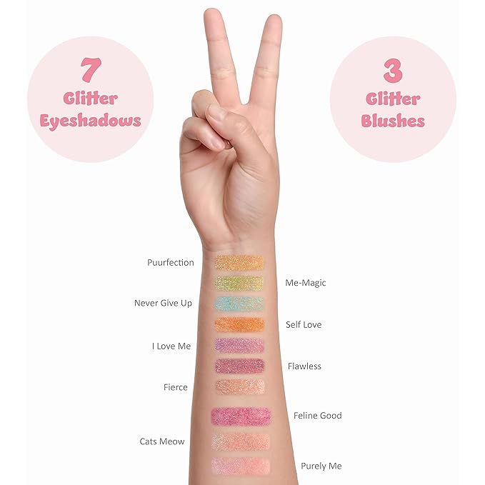 Expressions Perfectly Me Glisten & Glitter Makeup Palette