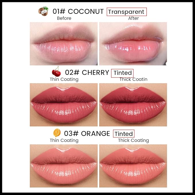 Tinted Lip Balm, Tinted Chapstick 2 0.16Oz,