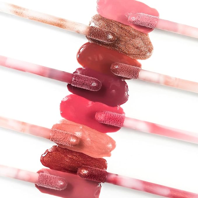 Glo Skin Beauty Lip Gloss | Color and Shine with Lip Nourishing Ingredients, without Stickiness, (Cupcake)