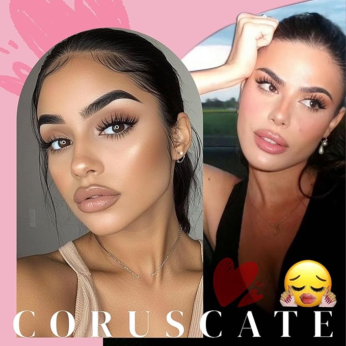 CORUSCATE Lash Clusters with Spikes Ultra Long 12-22mm Lash Spikes 7-9mm Bottom Lashes Supply Cluster Eyelash Extensions For Pros Multi-Eye Lash Styles DIY Eyelashes for Manga/Spiky/Mega Look