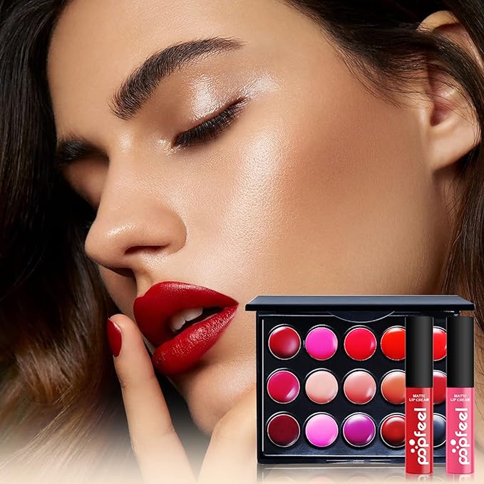 All-in-one Holiday Makeup Gift Set | Full Makeup