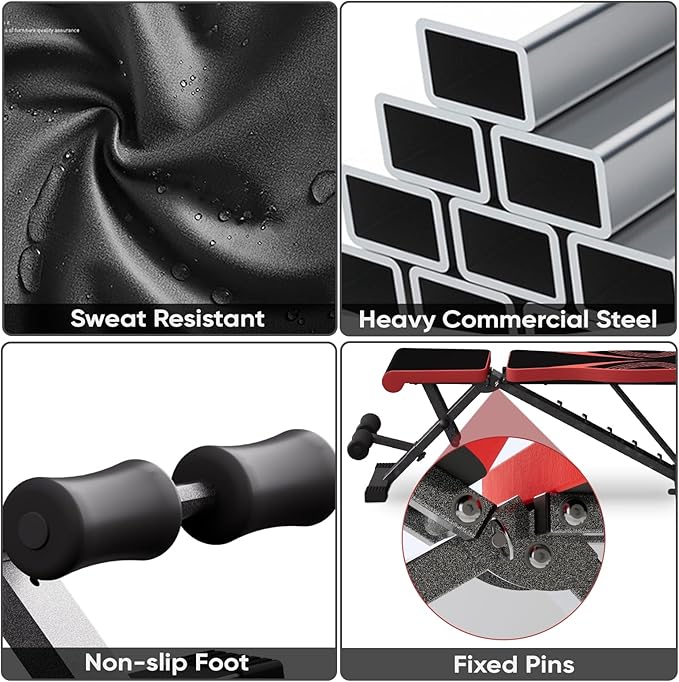 APEXUP Adjustable Weight Bench