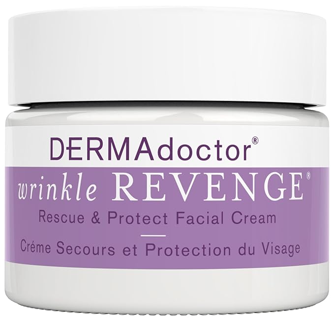 DERMAdoctor Face Cream Anti Aging for Fine Lines, Hydrating Squalane Moisturizer, Rejuvenating Ceramide Serum, Dermatologist Formulated Wrinkle Cream for Women, Peptide Moisturizer for Face – 1.7 oz