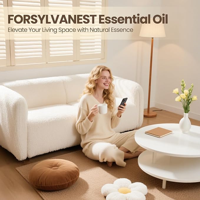 Lavender Essential Oil 3.38FL OZ/100ml, 100% Pure and Natural Lavender Oil for Skin, Hair, Massage, Aromatherapy & Candle Making Scent