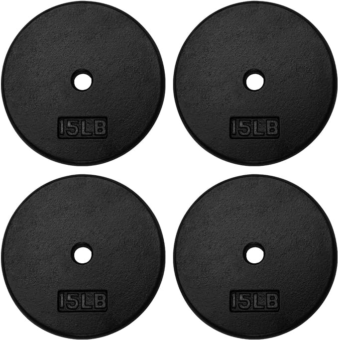 A2ZCARE 1 inch Weight Plates Set 1.25 lbs 20 lbs, 1 inch, 1 inch
