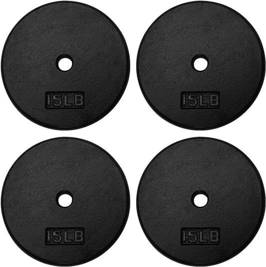 A2ZCARE 1 inch Weight Plates Set 1.25 lbs 20 lbs, 1 inch, 1 inch