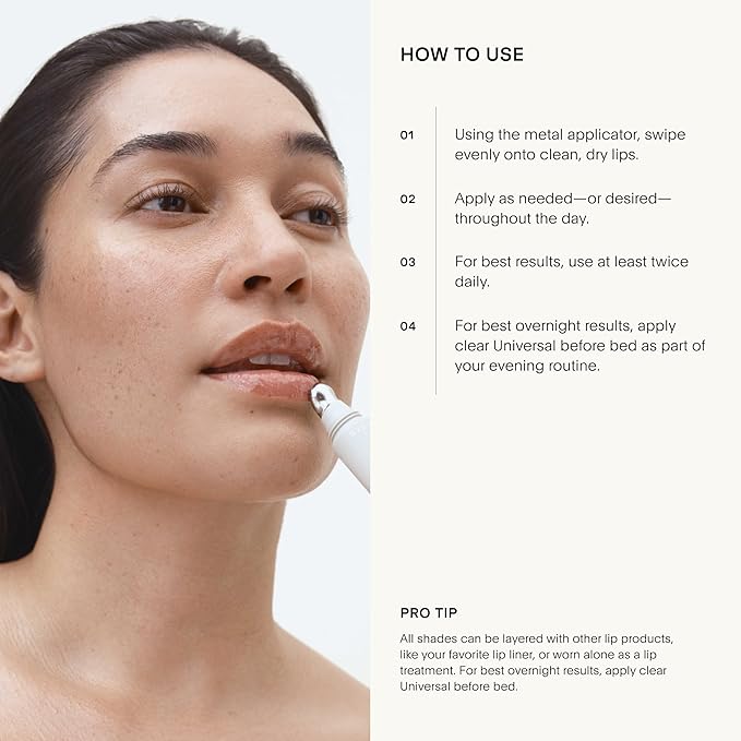 U Beauty The PLASMA Tinted Lip Compound - Anti-Aging & Anti-Wrinkle Lip Gloss, Hyaluronic Acid, Shea Butter & Peptides for Hydration & Plumping, Orchid - 15 mL