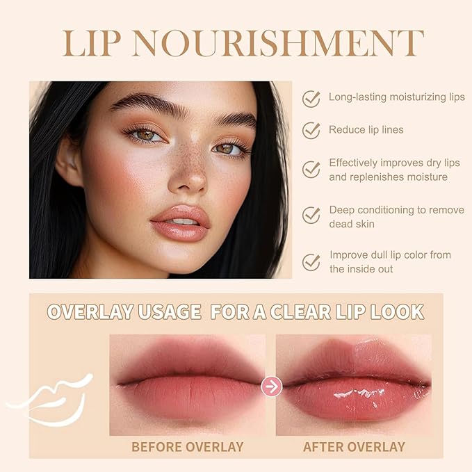 Summer Lip Balm Butter - Natural Hydrating Lip Moisturizer with Shea Butter, Soothes And Softens Dry Lips, Rich in Nutrients for Soft Smooth Lips 1 Vanilla