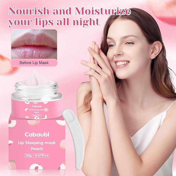Lip Sleeping Mask,Moisture Lip Mask Overnight,Night oz)