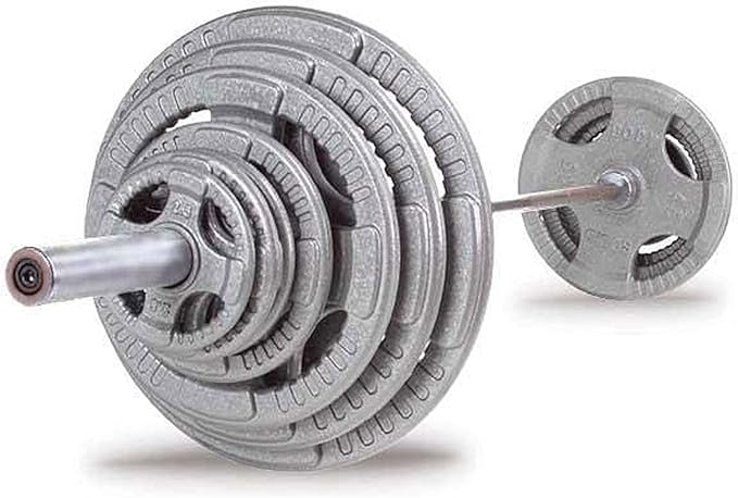 Body-Solid Cast Iron Olympic Quad Grip Design Weight 2 Inch