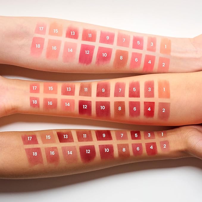 COLORGRAM NUDE BLUR TINT 14 MELLOW STRAWBERRY | Soft Velvet Matte Liquid Lipstick & Cheek Tint | Lightweight Blurring Tint for a Smooth & Airbrushed Finish | Long-Lasting & Non-Sticky Formula