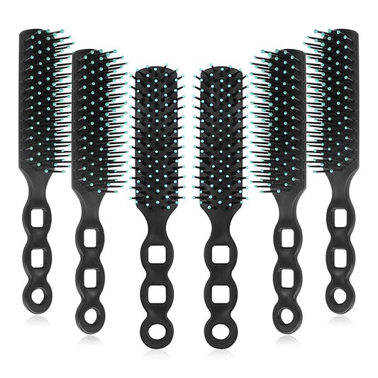 Disposable Hair Brush Individually Wrapped, Hair Brushes Bulk for Homeless Shelter, Hotel, Salon, Nursing Home, Charity and Church (Green bristle, 120 Pack)