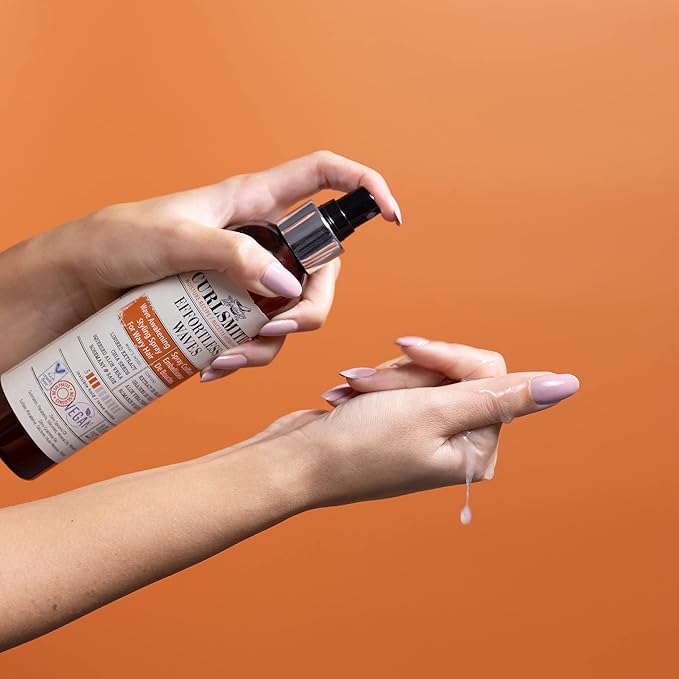 CURLSMITH - Effortless Waves Styling Spray, Lightweight and Moisturising, Reduce Frizz, Natural Look, For Wavy and Curly Hair, Vegan (8oz)