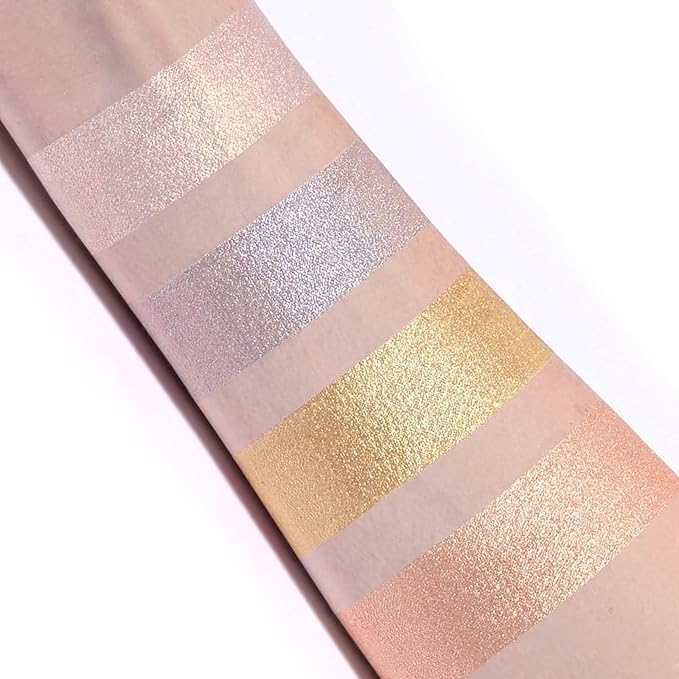 Boobeen Highlighter Makeup Highlighter Palette Powder Shimmer Highlighter