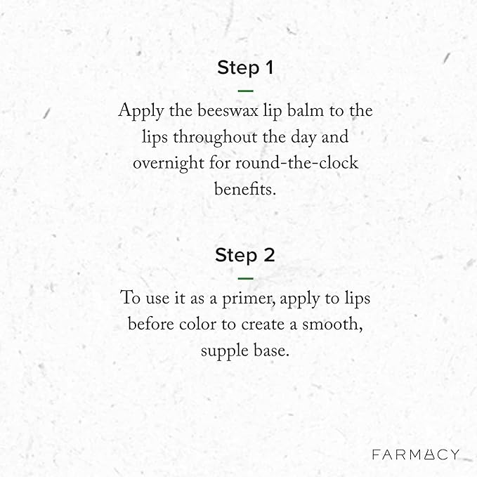Farmacy Beeswax Lip Balm - Honey