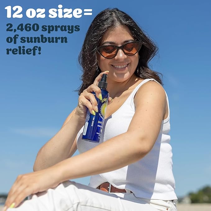 After Sun Moisturizing Spray 2 Pack (12 Ounce Each) - Hydrating Facial & Body Mist - 2460 Sprays of Sunburn Relief With Vitamin E & Calendula - Lotion Delivered in Water For Healthy Skin