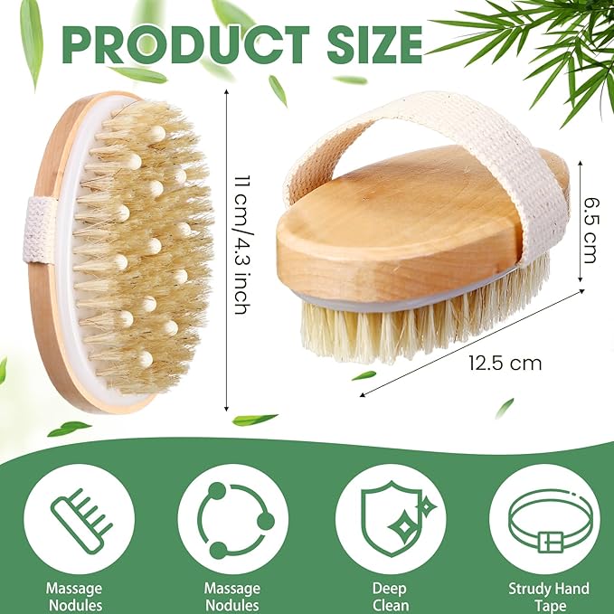 Gejoy 10 pcs dry brushes